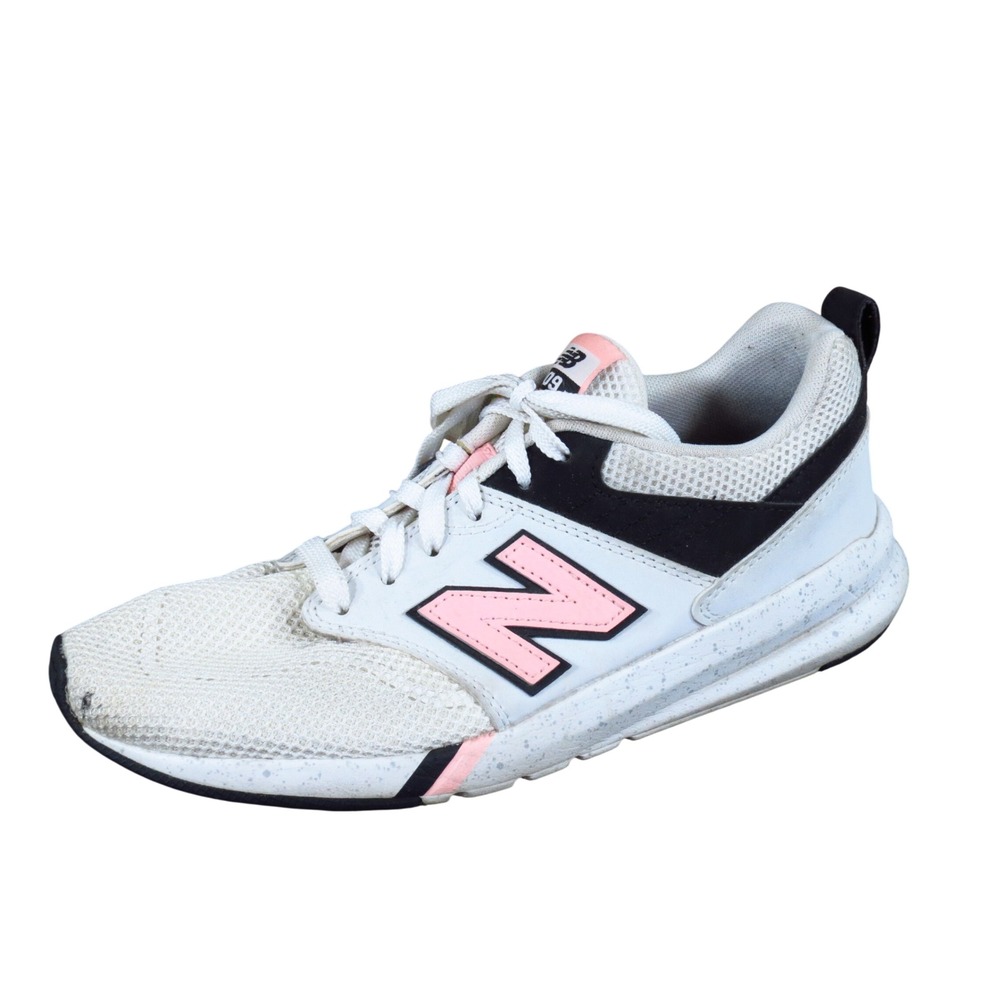 New Balance 009 Women Sneaker Size 8.5 Running Training White Pink WS009SW1